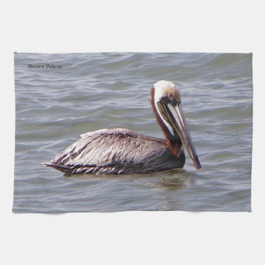 Serviette de cuisine Brown Pelican (Horizontal)