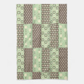 Serviette de cuisine Brown verte (Vertical)