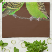 Serviette de cuisine Budgie Kisses (Plié)