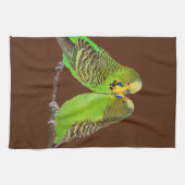 Serviette de cuisine Budgie Kisses (Horizontal)