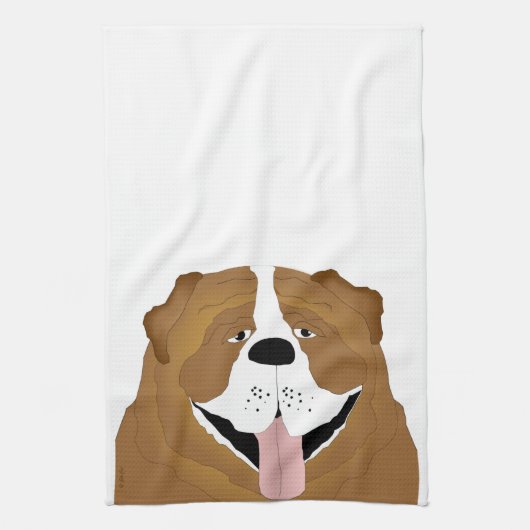 Serviette de cuisine Bulldog (Vertical)