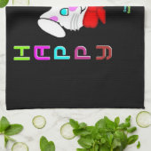 Serviette de cuisine Bunny de Pâques (Plié)