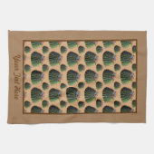 Serviette de cuisine Cactus - Personnalisation opt (Horizontal)