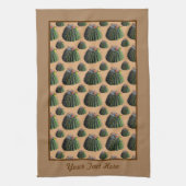 Serviette de cuisine Cactus - Personnalisation opt (Vertical)
