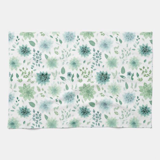 Serviette de cuisine Cactus rétro (Horizontal)