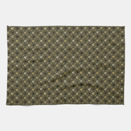 Serviette de cuisine / Café (Horizontal)