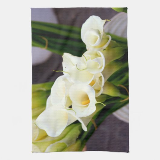 serviette de cuisine calla lily (Vertical)