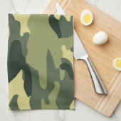 Serviette de cuisine camouflage (Quart Plié)