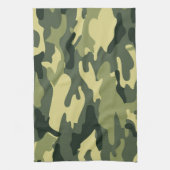 Serviette de cuisine camouflage (Vertical)