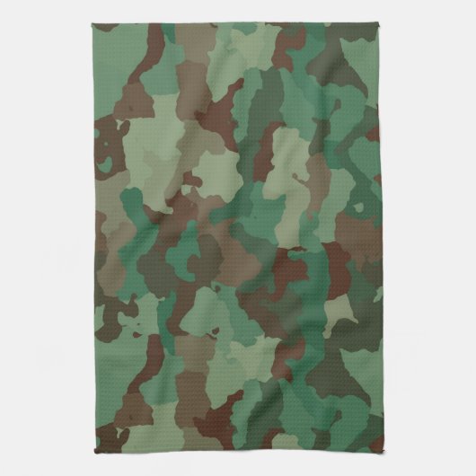 serviette de cuisine camouflage militaire (Vertical)