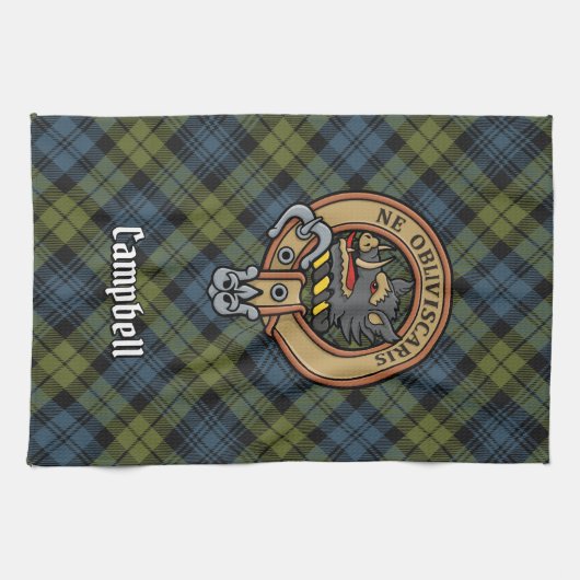 Serviette de cuisine Campbell Crest (Horizontal)
