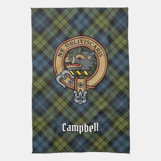Serviette de cuisine Campbell Crest (Vertical)