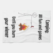 Serviette de cuisine, Camping Conception de servie (Horizontal)