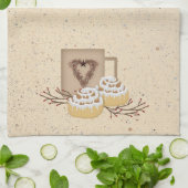 Serviette de cuisine cannelle Rolls (Plié)