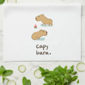 Serviette de cuisine Capybara (Plié)