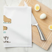 Serviette de cuisine Capybara (Quart Plié)
