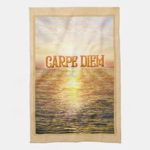 Serviette de cuisine Carpe Diem