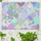 serviette de cuisine carré pastel (Plié)