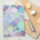 serviette de cuisine carré pastel (Quart Plié)