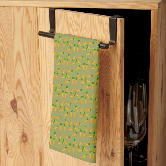 Serviette de cuisine CARROT | m3galleryStudio (Pliage en tiers)