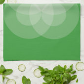 Serviette de cuisine - Cercles d'intersection (Plié)