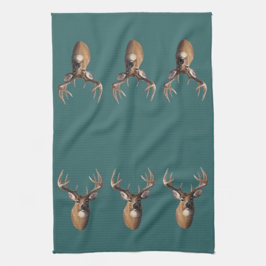 Serviette de cuisine cerf (Vertical)