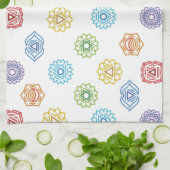 Serviette de cuisine Chakra Energy (Plié)