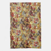 Serviette de cuisine champignons (Vertical)