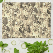 Serviette de cuisine champignons (Plié)