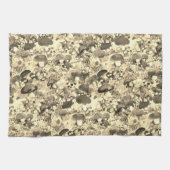 Serviette de cuisine champignons (Horizontal)