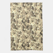 Serviette de cuisine champignons (Vertical)