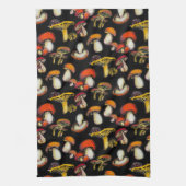 Serviette de cuisine champignons (Vertical)