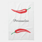 Serviette de cuisine chaude faite sur commande de (Vertical)
