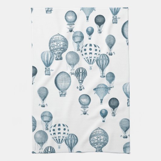 Serviette de cuisine chaude vintage de ballons à (Vertical)