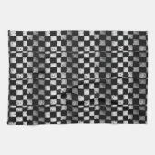 Serviette de cuisine Checkered de drapeau (Horizontal)