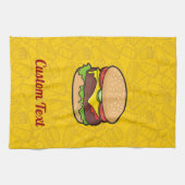 Serviette de cuisine Cheeseburger (Horizontal)