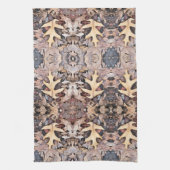 Serviette de cuisine - Chêne d'automne Feuille (Vertical)