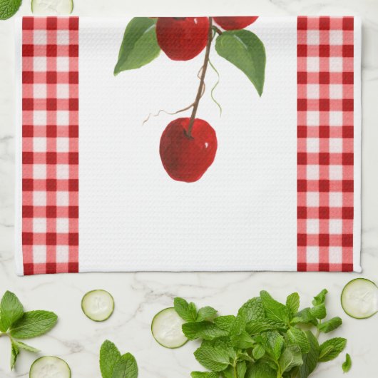Serviette de cuisine Cherries (Plié)