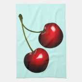 Serviette de cuisine Cherriy Votre couleur - Texte (Vertical)