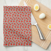 Serviette de cuisine CHERRY | m3galleryStudio (Quart Plié)