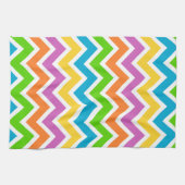 serviette de cuisine chevron printemps (Horizontal)