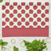 Serviette de cuisine chic ou serviette de thé : Ro (Plié)