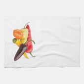 Serviette de cuisine 'Chili Peppers' (Horizontal)