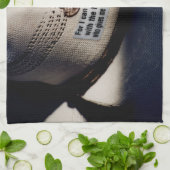 Serviette de cuisine chrétienne de cowboy (Plié)