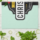 serviette de cuisine Christmas Wings (Plié)
