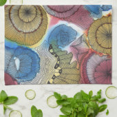 Serviette de cuisine circulaire (Plié)