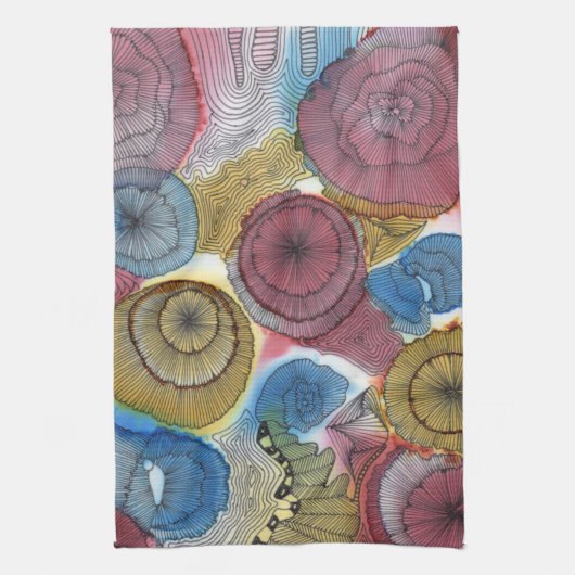 Serviette de cuisine circulaire (Vertical)