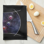 Serviette De Cuisine Circulaire Reasoning (Quart Plié)