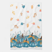 Serviette de cuisine Citrouille colorée (Vertical)