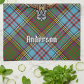 Serviette de cuisine Clan Anderson Crest (Plié)